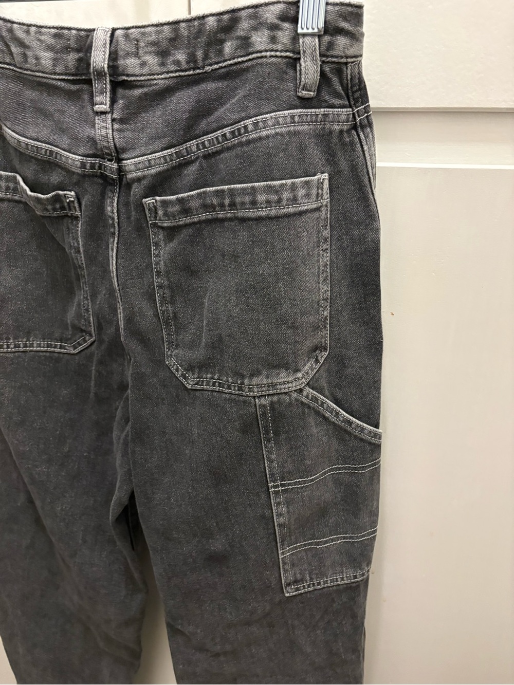 PacSun 90's BF Carpenter High Rise Black Denim Jeans Women’s Size 27 Grunge, - Picture 7 of 13